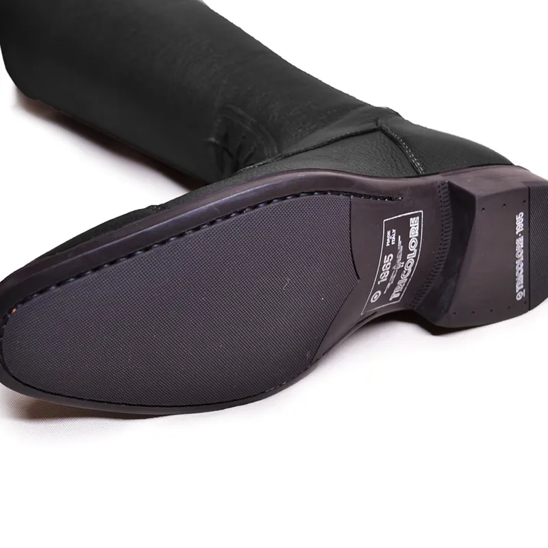 DeNiro S3312 Riding Boots Unisex in Short Height in Black-2